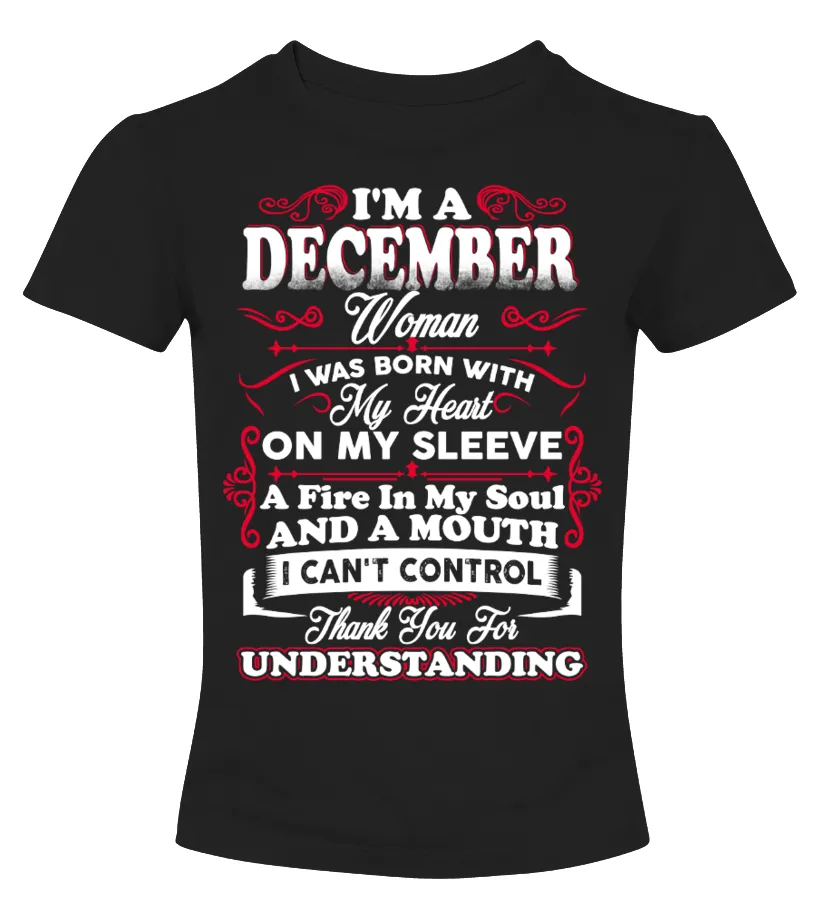 December Woman Camiseta cuello redondo Mujer