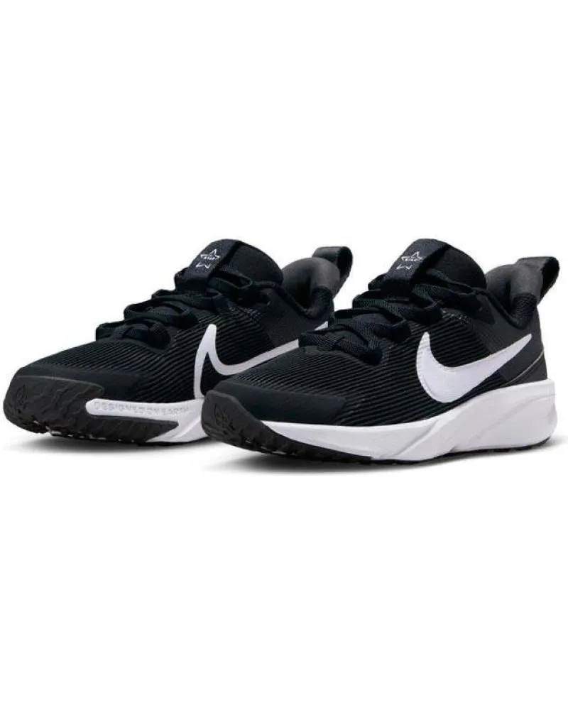 DEPORTIVAS NIKE  DE NIñA Y NIñO DX7614001 STAR RUNNER 4  BLACKWHITEANTHRACITE