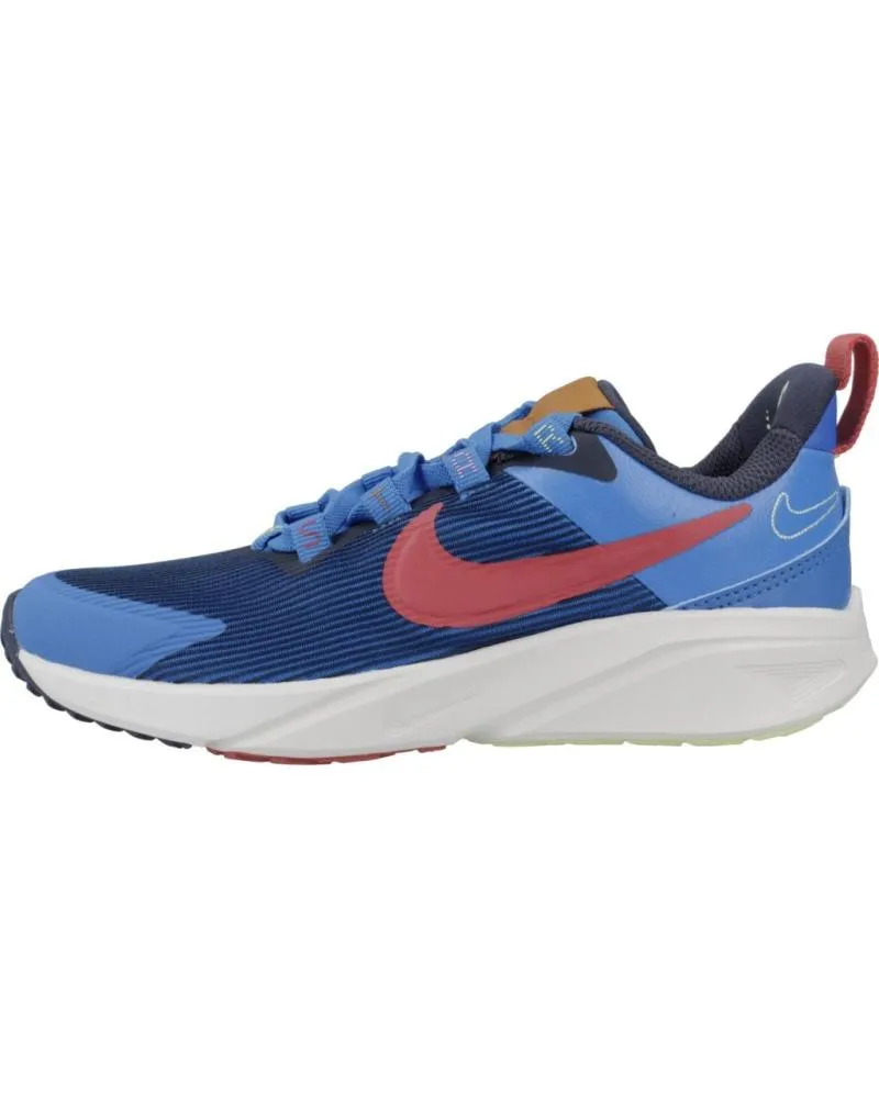 Deportivas NIKE  de Niña y Niño ZAPATILLAS NINO MODELO STAR RUNNER 4 COLOR AZUL  400