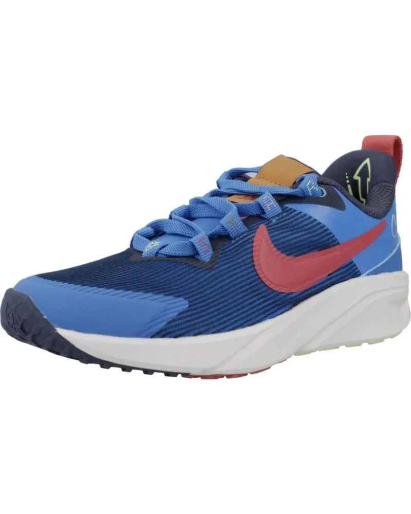 Deportivas NIKE  de Niña y Niño ZAPATILLAS NINO MODELO STAR RUNNER 4 COLOR AZUL  400
