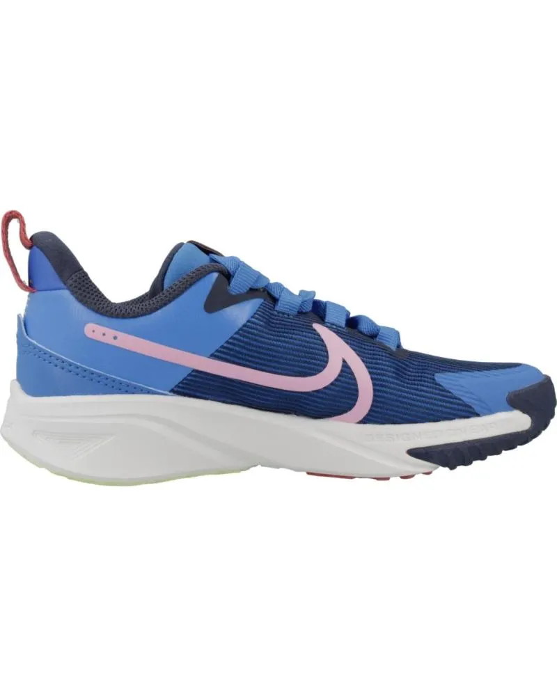 Deportivas NIKE  de Niña y Niño ZAPATILLAS NINO MODELO STAR RUNNER 4 COLOR AZUL  400