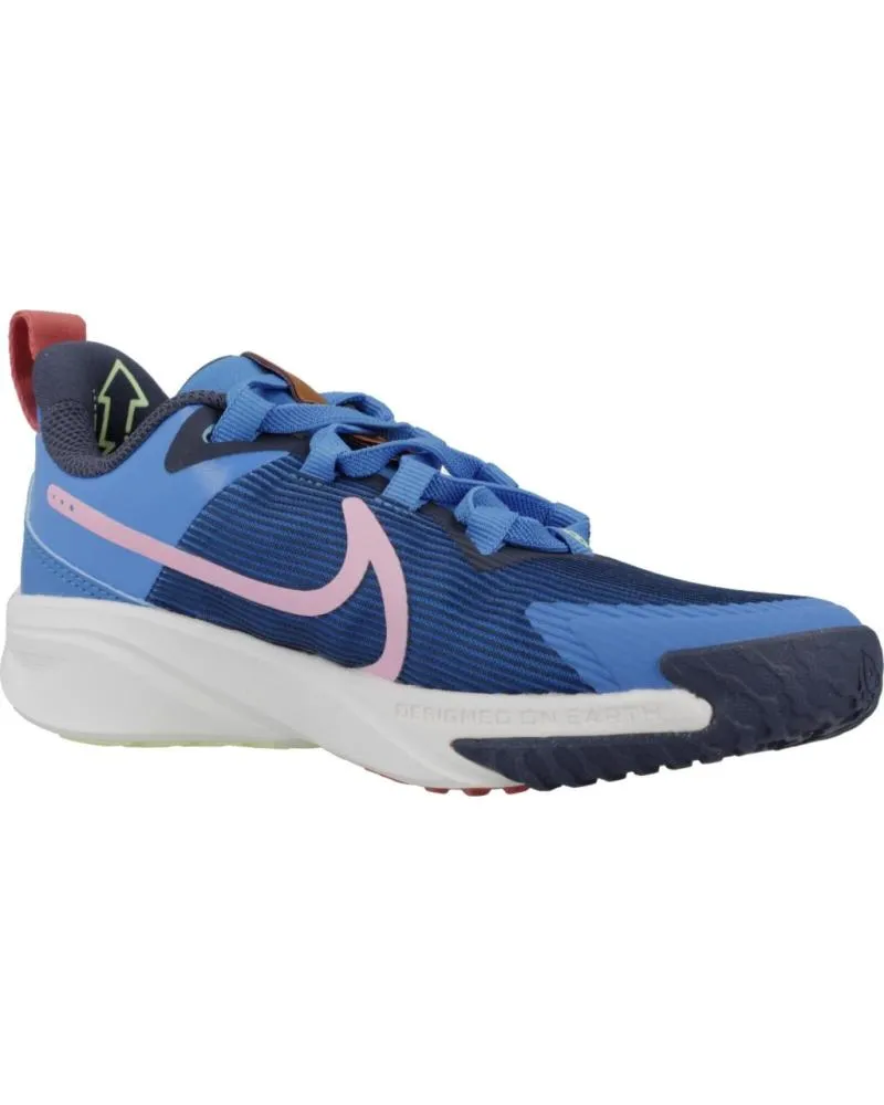 Deportivas NIKE  de Niña y Niño ZAPATILLAS NINO MODELO STAR RUNNER 4 COLOR AZUL  400