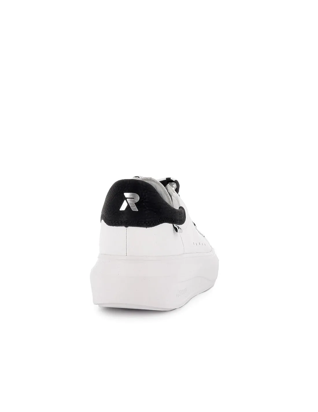 Deportivas sneakers piel cordones intercambiable mujer blanco RIEKER ANTISTRESS