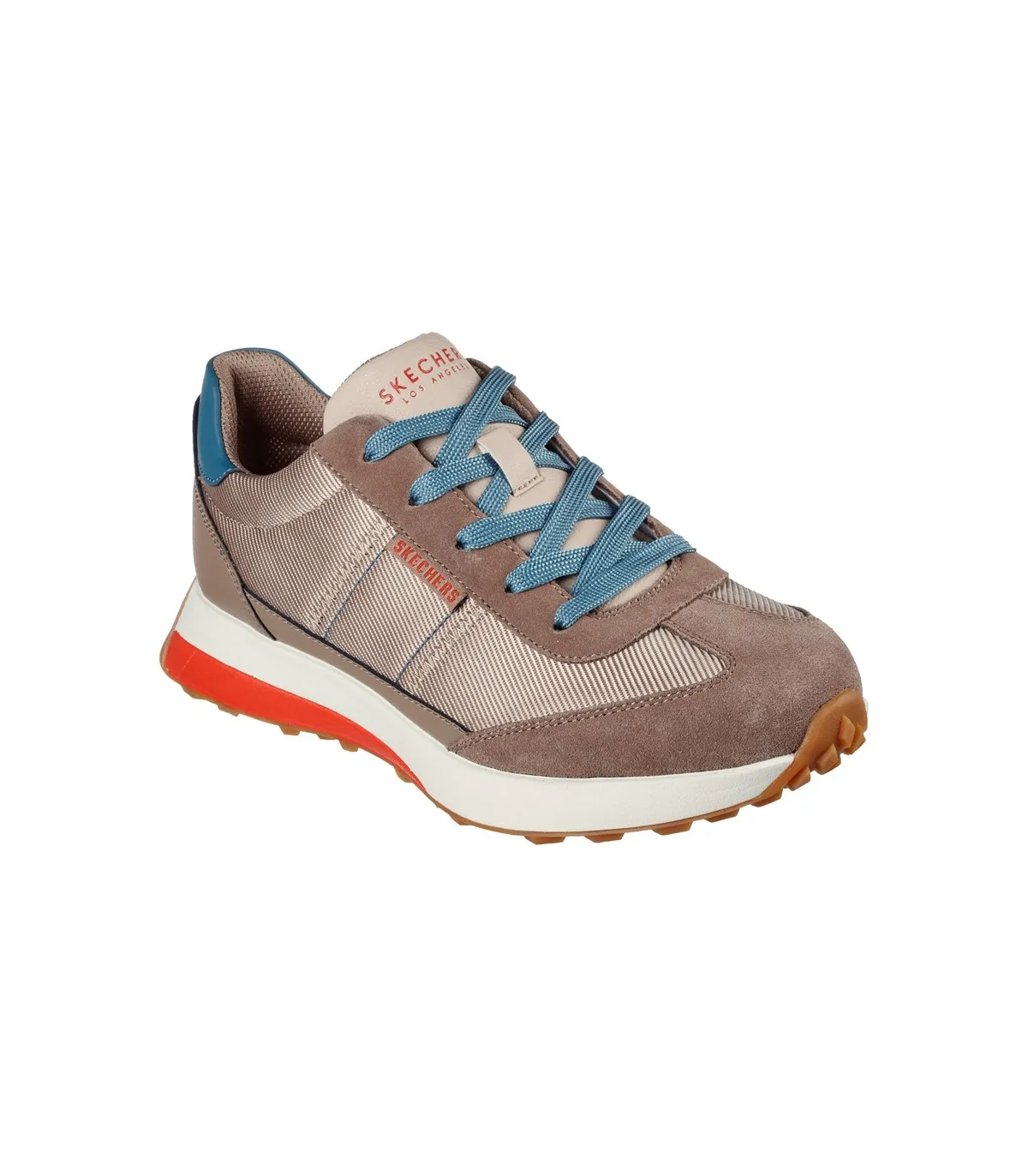 Deportivo combinado en color taupe
