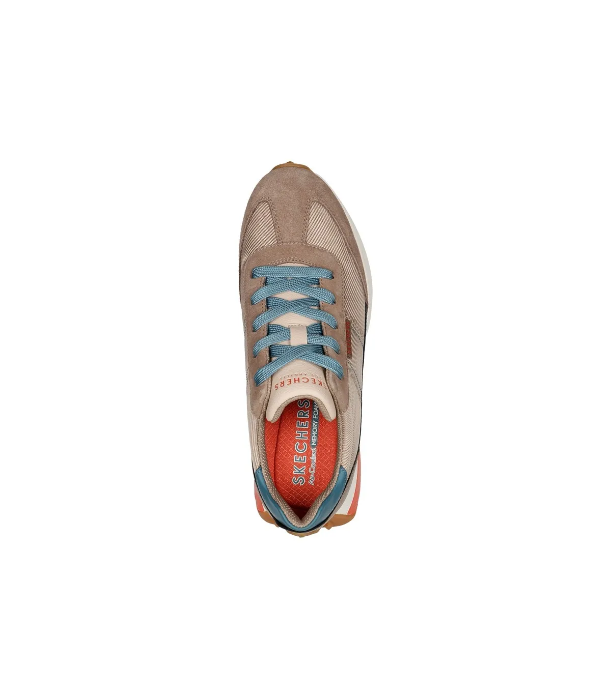 Deportivo combinado en color taupe
