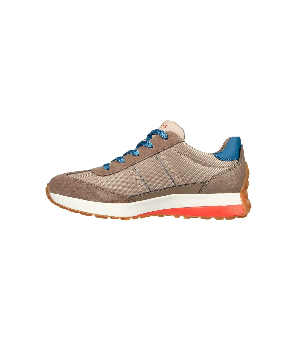 Deportivo combinado en color taupe