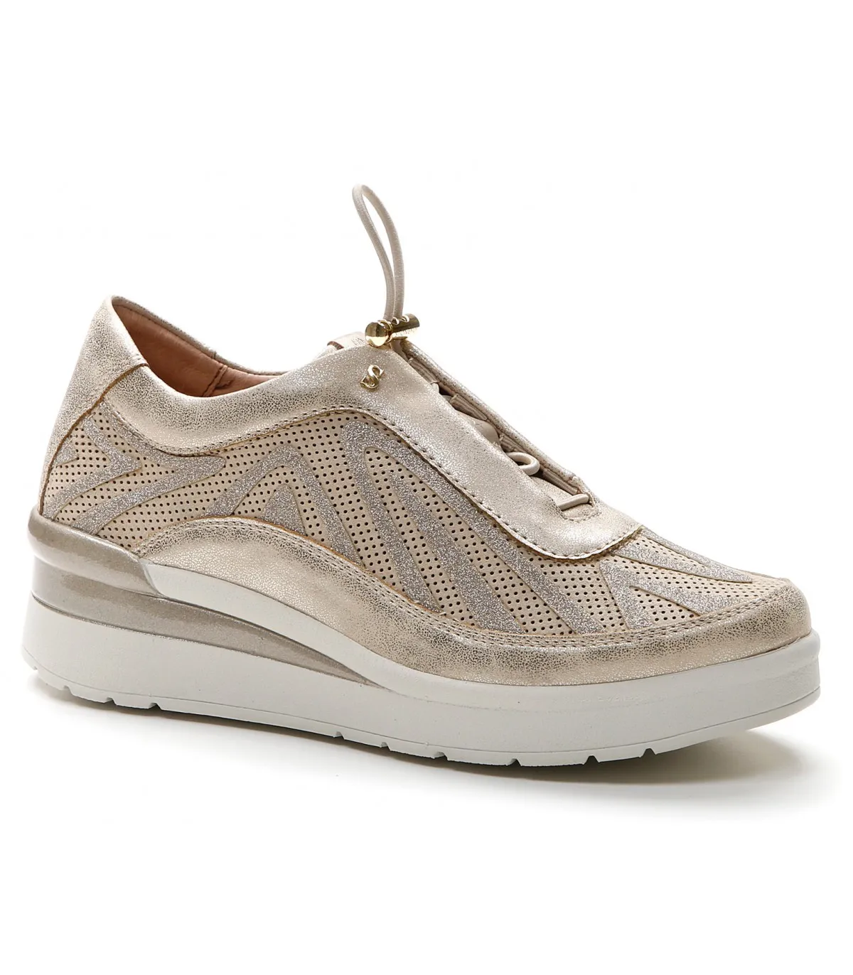 Deportivo cordones elásticos mujer