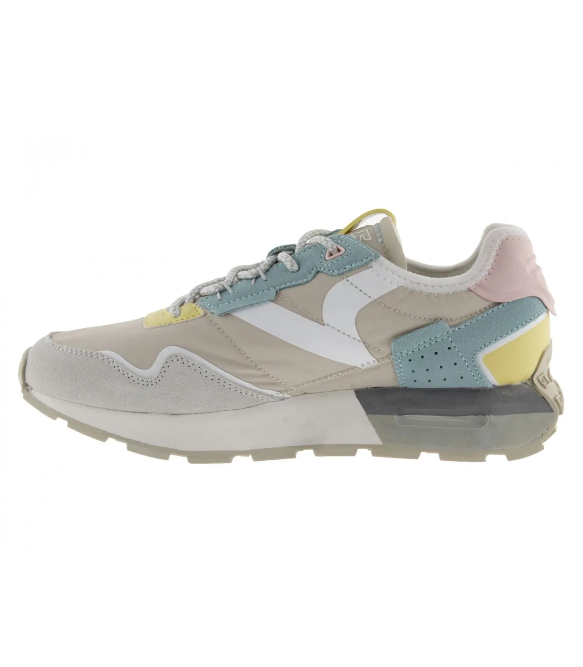 Deportivos beige para mujer