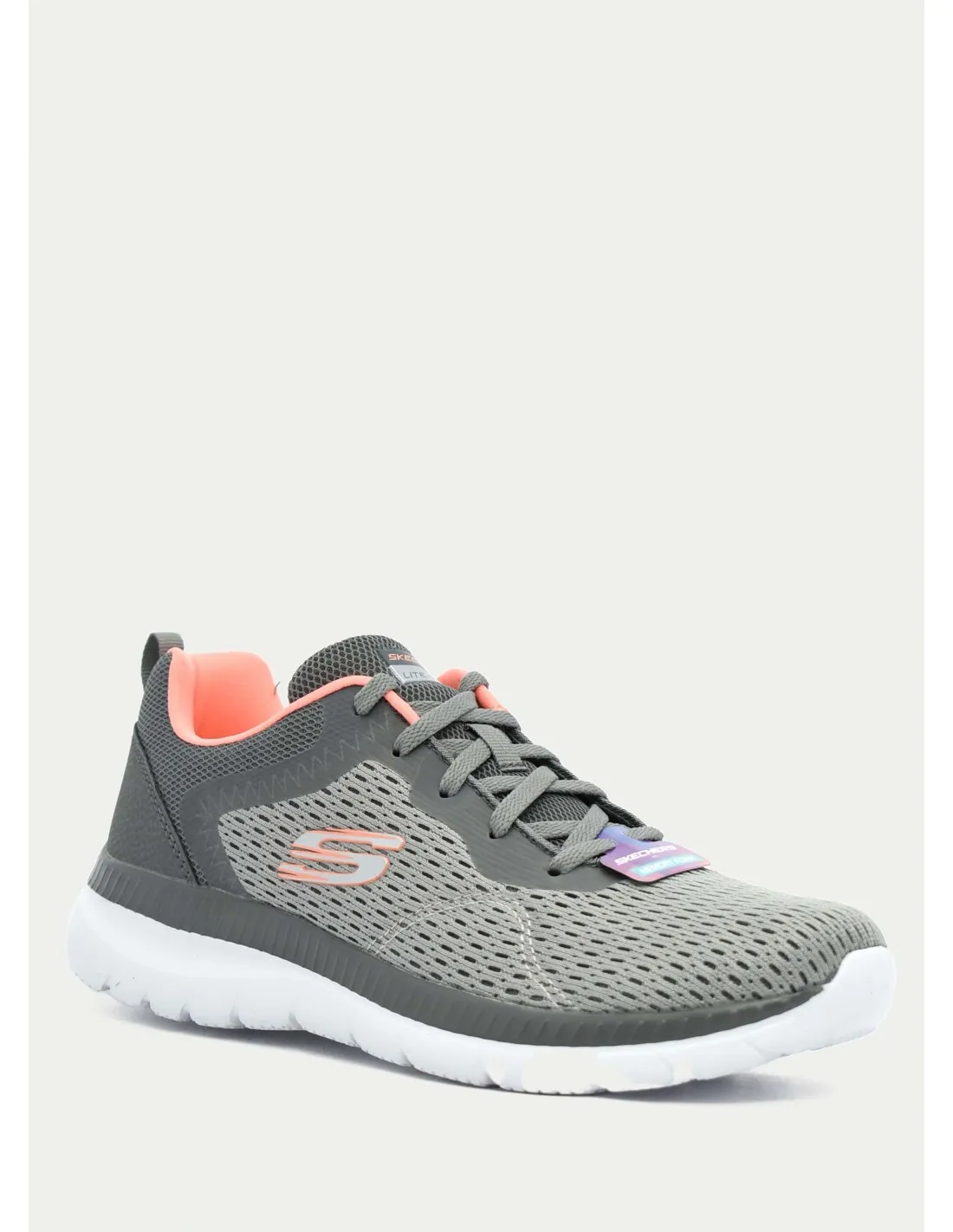 DEPORTIVOS SKECHERS 12607 GRIS 