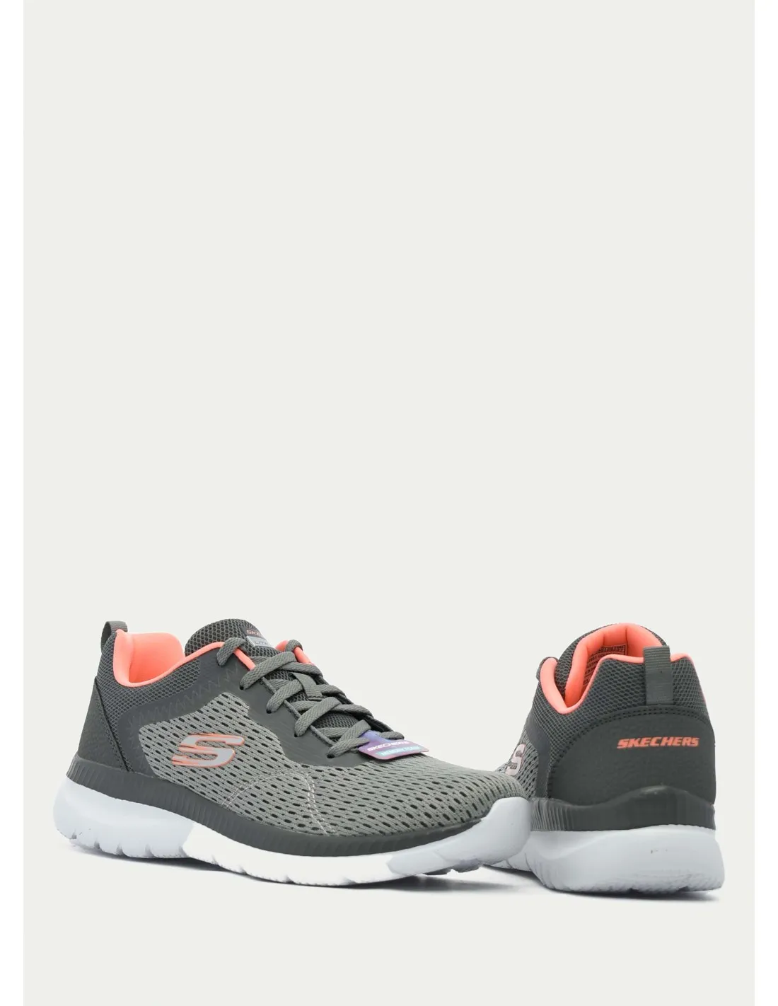 DEPORTIVOS SKECHERS 12607 GRIS 
