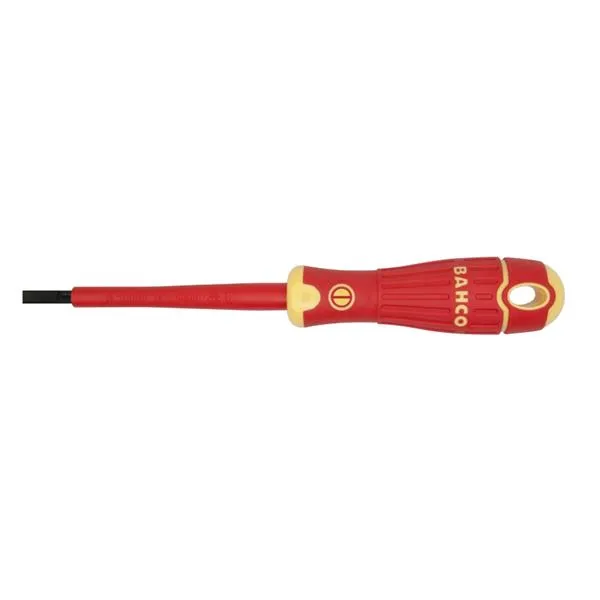 DESTORNILLADOR AISLADO B/RECTA 5,5X125MM M/BIMAT BAHCOFIT BA B196.055.125