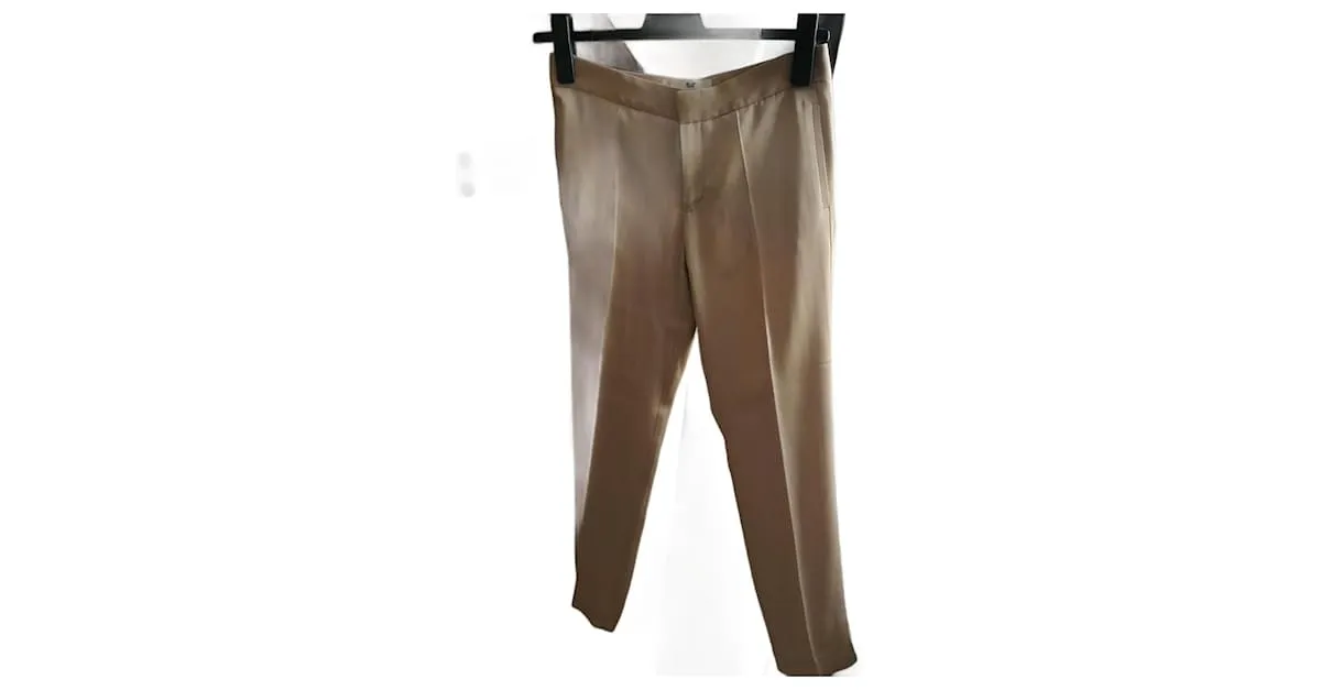 DMN Pantalones, leggings Dorado 