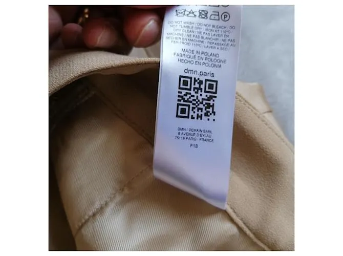 DMN Pantalones, leggings Dorado 