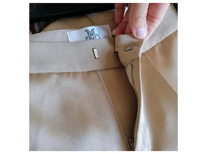 DMN Pantalones, leggings Dorado 