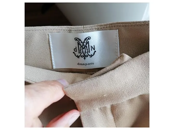 DMN Pantalones, leggings Dorado 