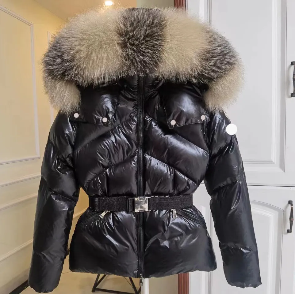 Doudoune femme diseñadora marca homme para mujer insignia bordada chaqueta tope chaqueta de piel invierno mantenga la chaqueta t