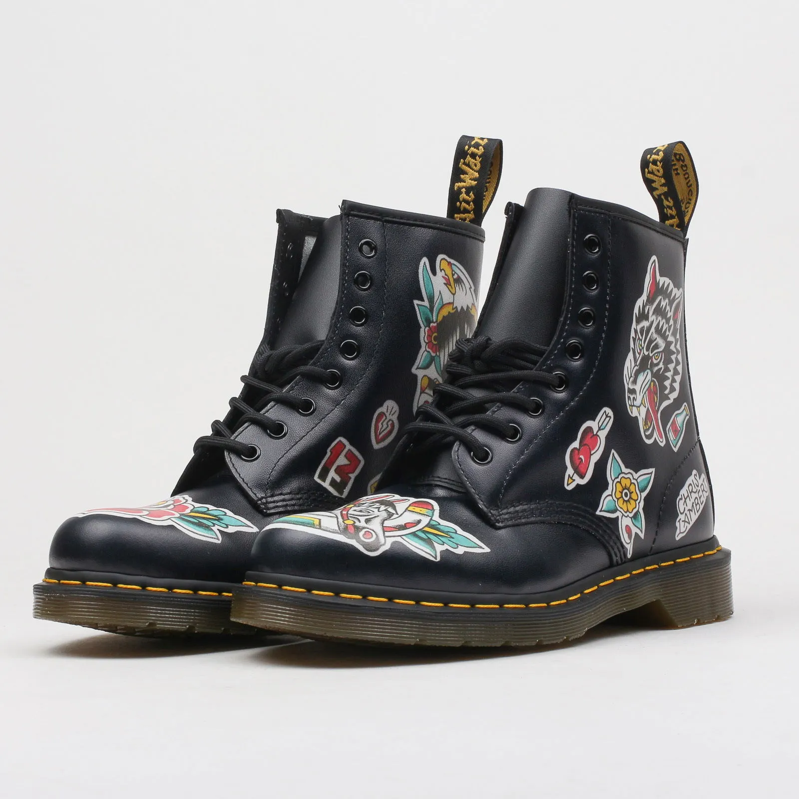 DR. MARTENS CHRIS BLACK  MULTI CHRIS LAMBERT BACKHAND