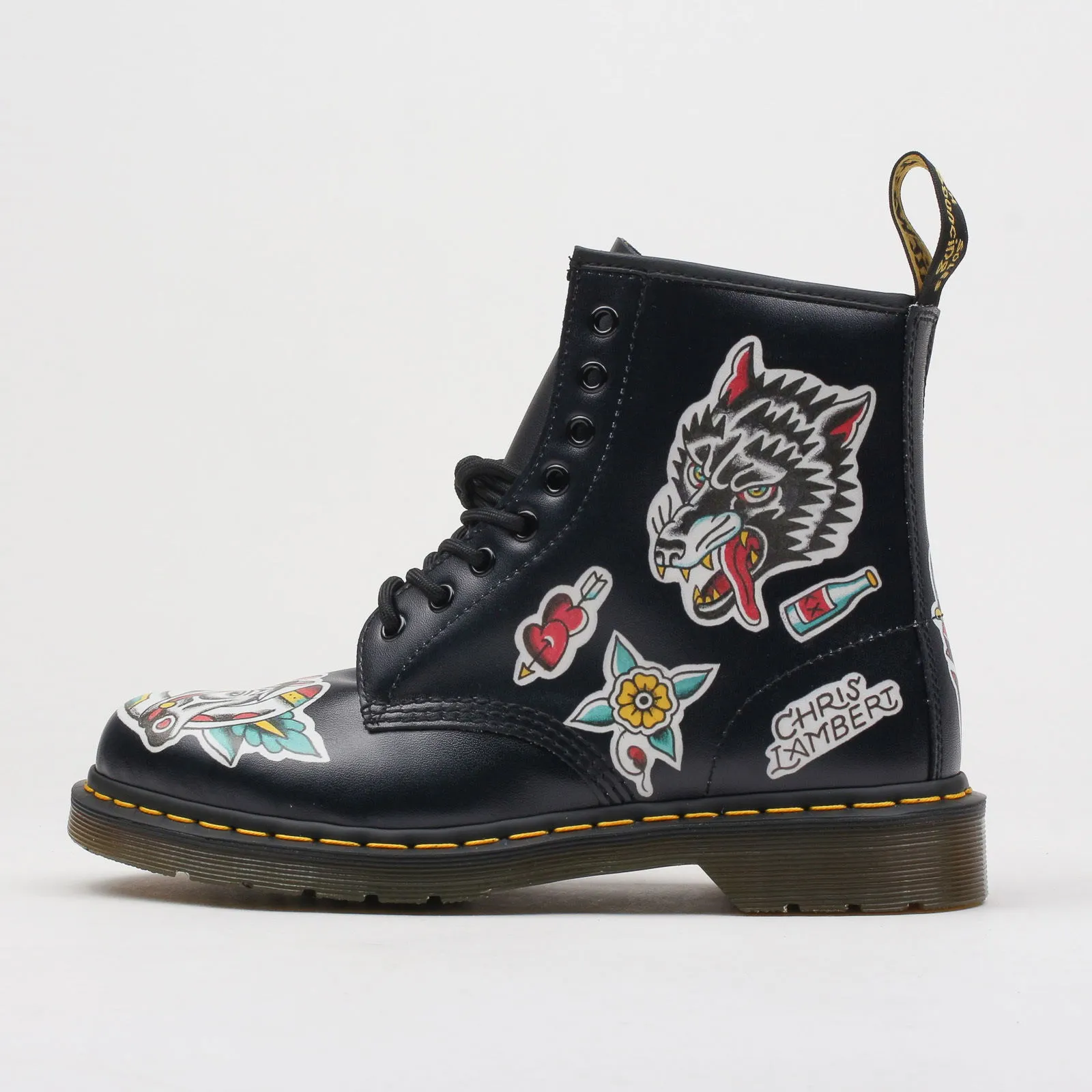 DR. MARTENS CHRIS BLACK  MULTI CHRIS LAMBERT BACKHAND