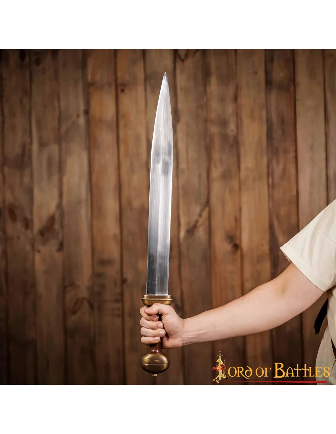 Espada romana tipo gladius vaina de cuero