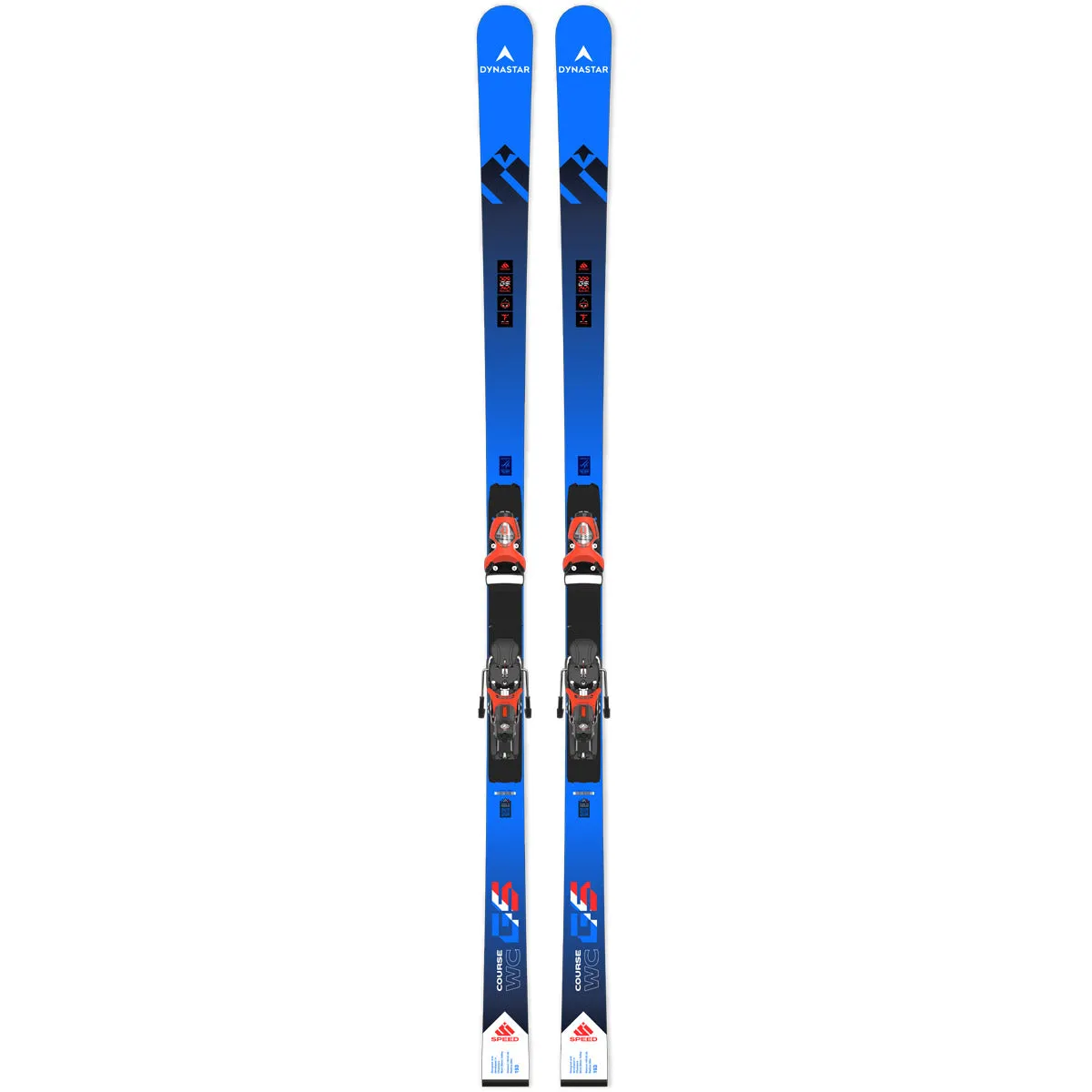 Esquís Con Fijación  Speed Wc Fis Gs Fac Px18 Red Dynastar Azul