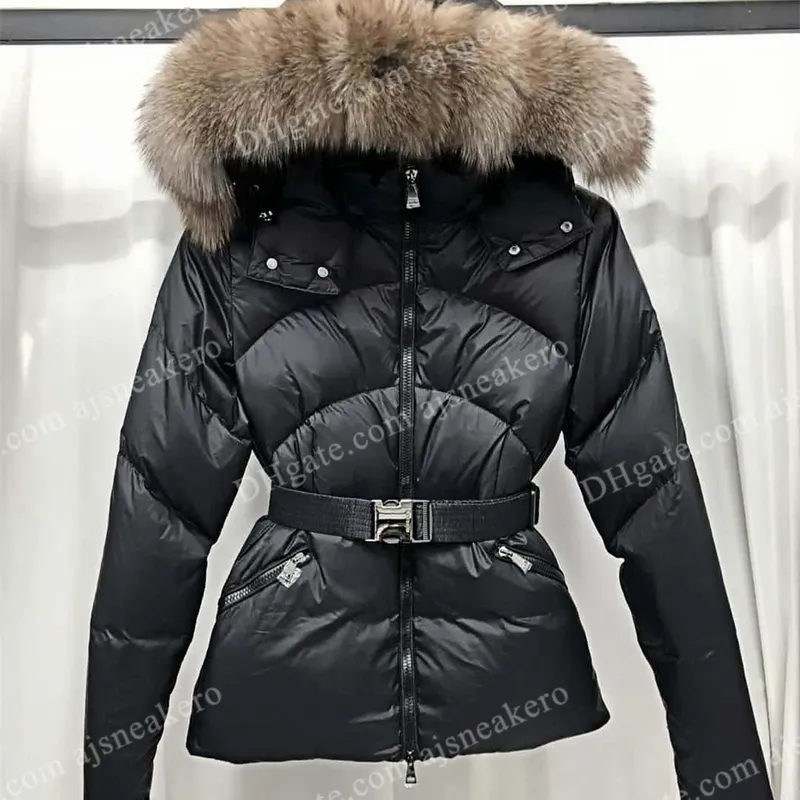 Femme diseñador abrigo para mujer insignia bordada chaqueta follar de piel de pelaje invierno mantenga la chaqueta tibia para mu