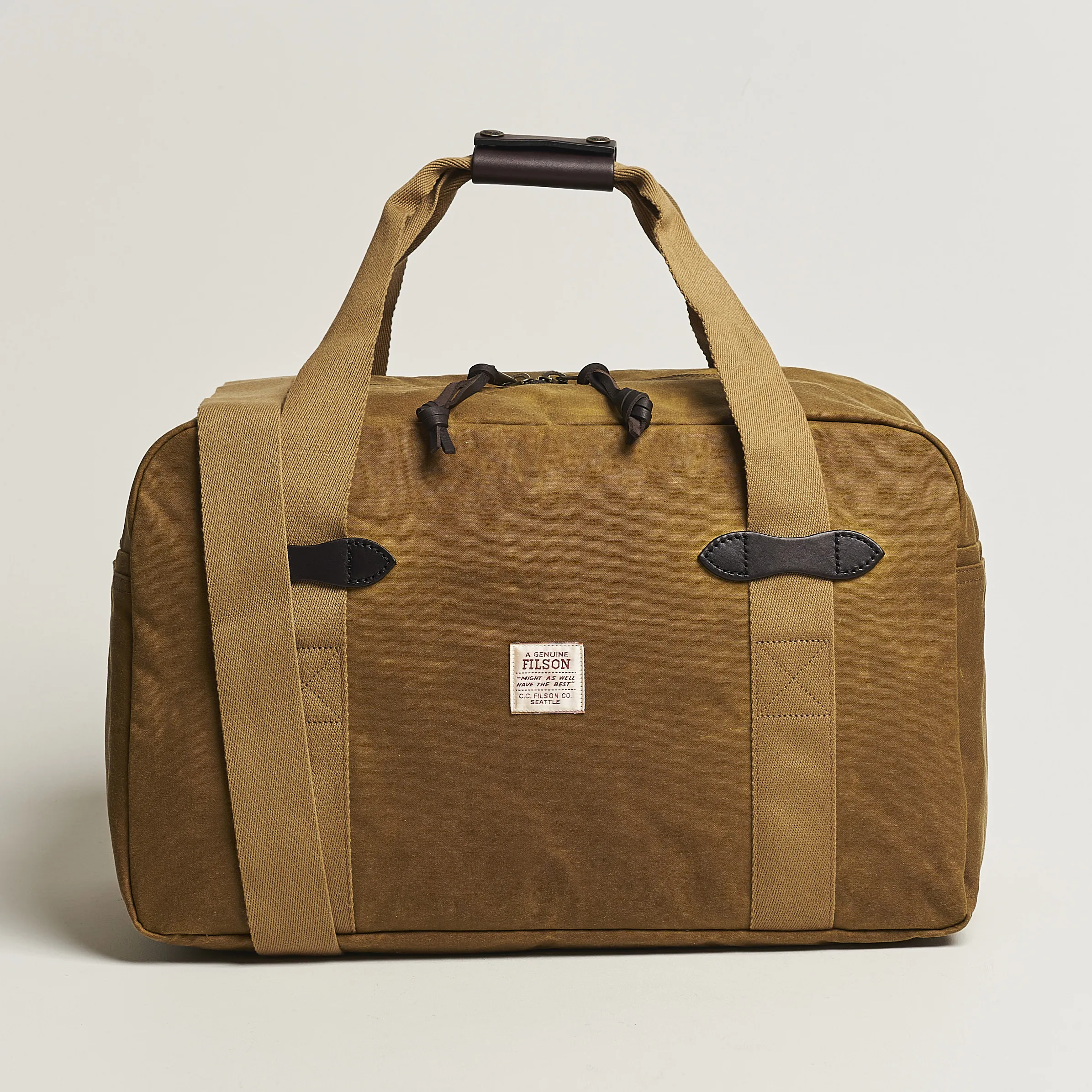 Filson Tin Cloth Medium Duffle Dark Tan
