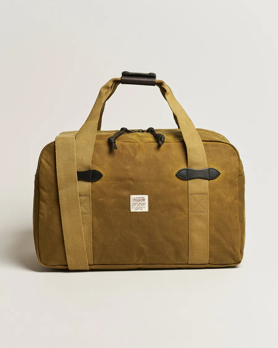 Filson Tin Cloth Medium Duffle Dark Tan