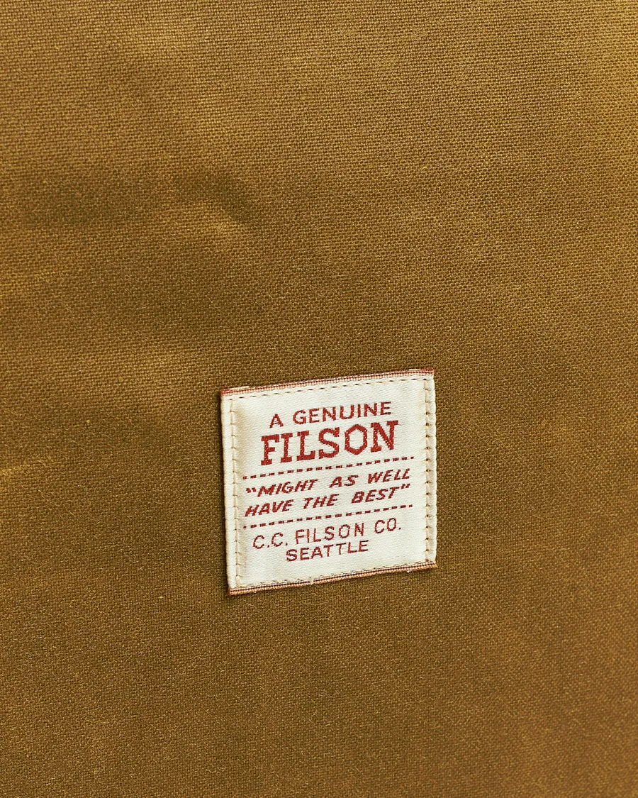 Filson Tin Cloth Medium Duffle Dark Tan