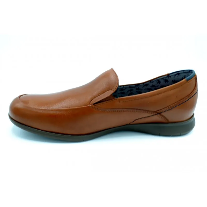FLUCHOS 9762 VACHETA CUERO  ZAPATO SIN CORDONES, PLANTILLA EXTRAIBLE.