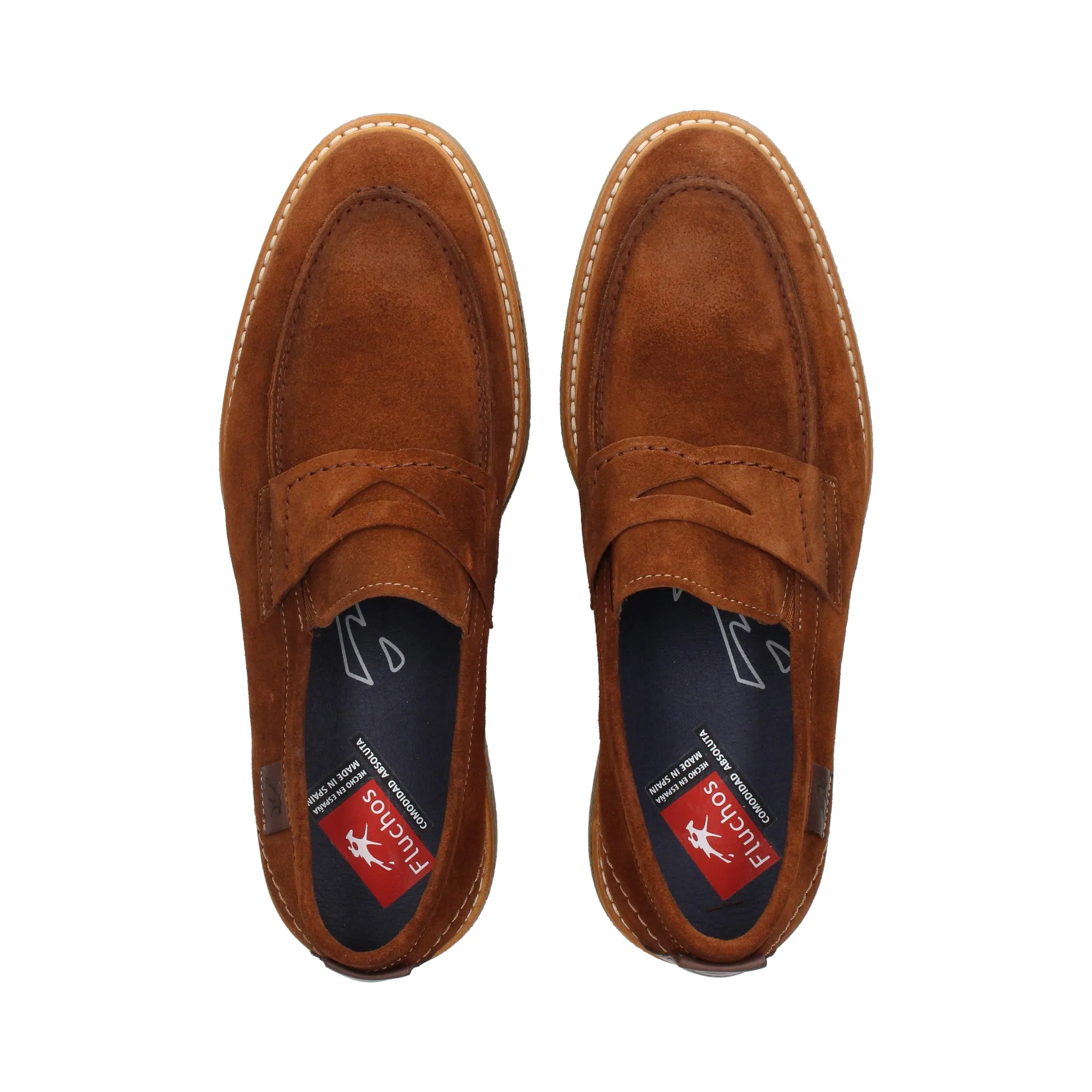 FLUCHOS Mocasines de Hombre ANTILOPE