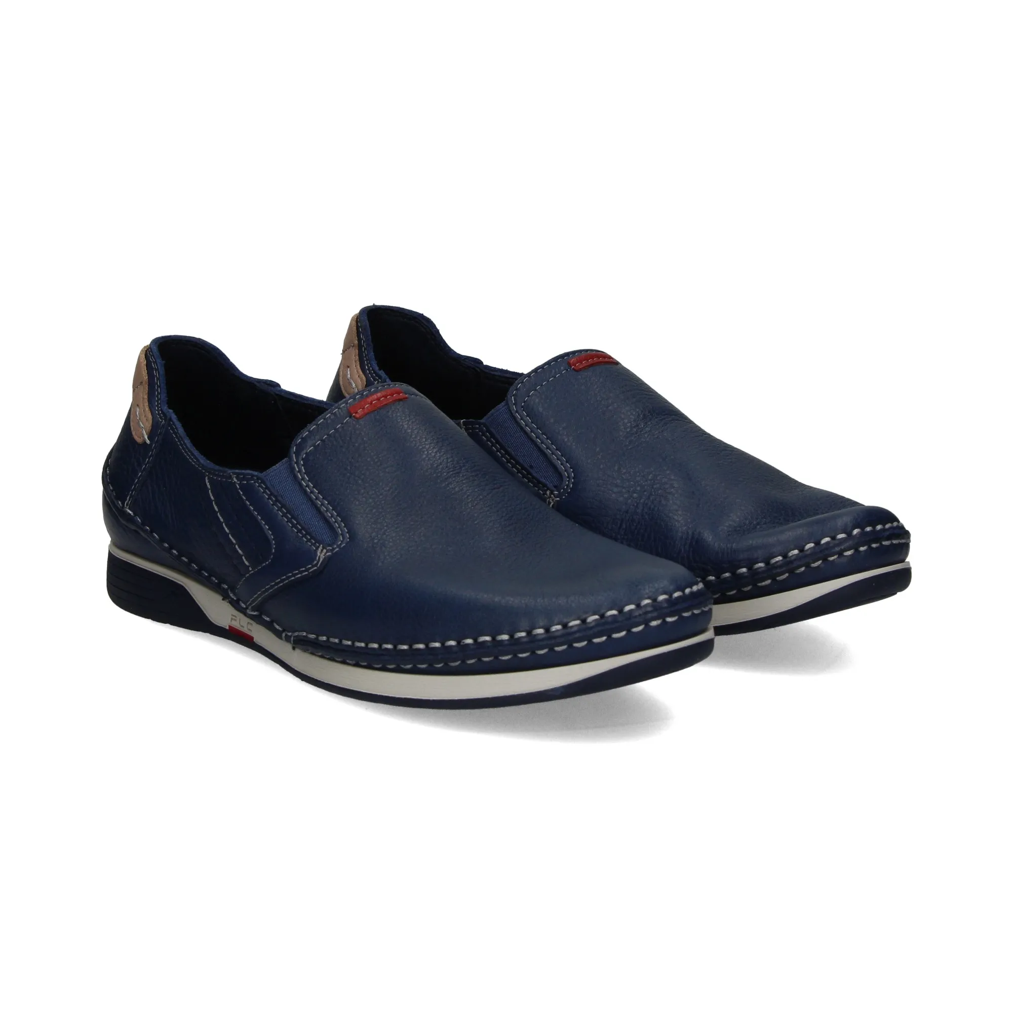 FLUCHOS Mocasines de Hombre AZUL