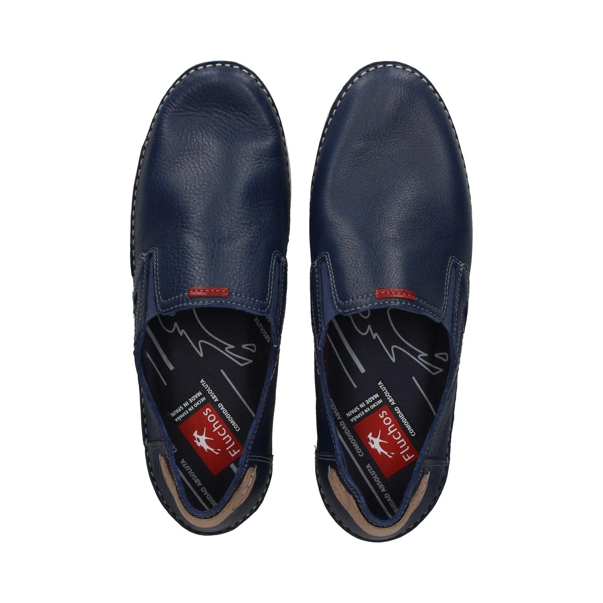 FLUCHOS Mocasines de Hombre AZUL