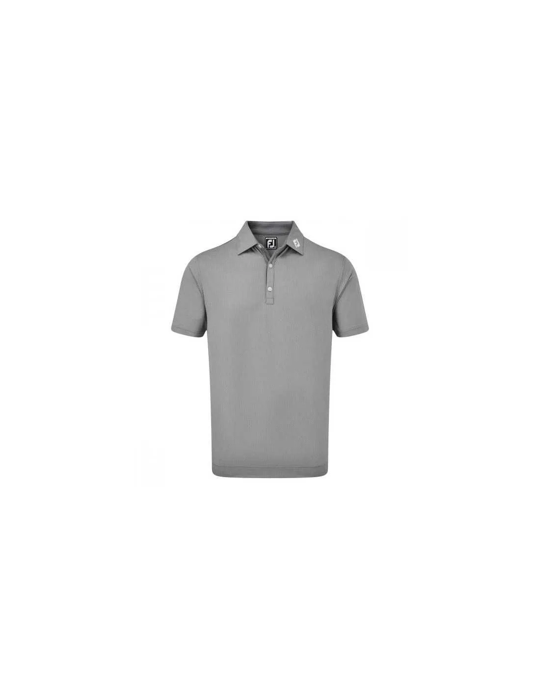 FOOTJOY MICRO JACQUARD GREY  POLO HOMBRE