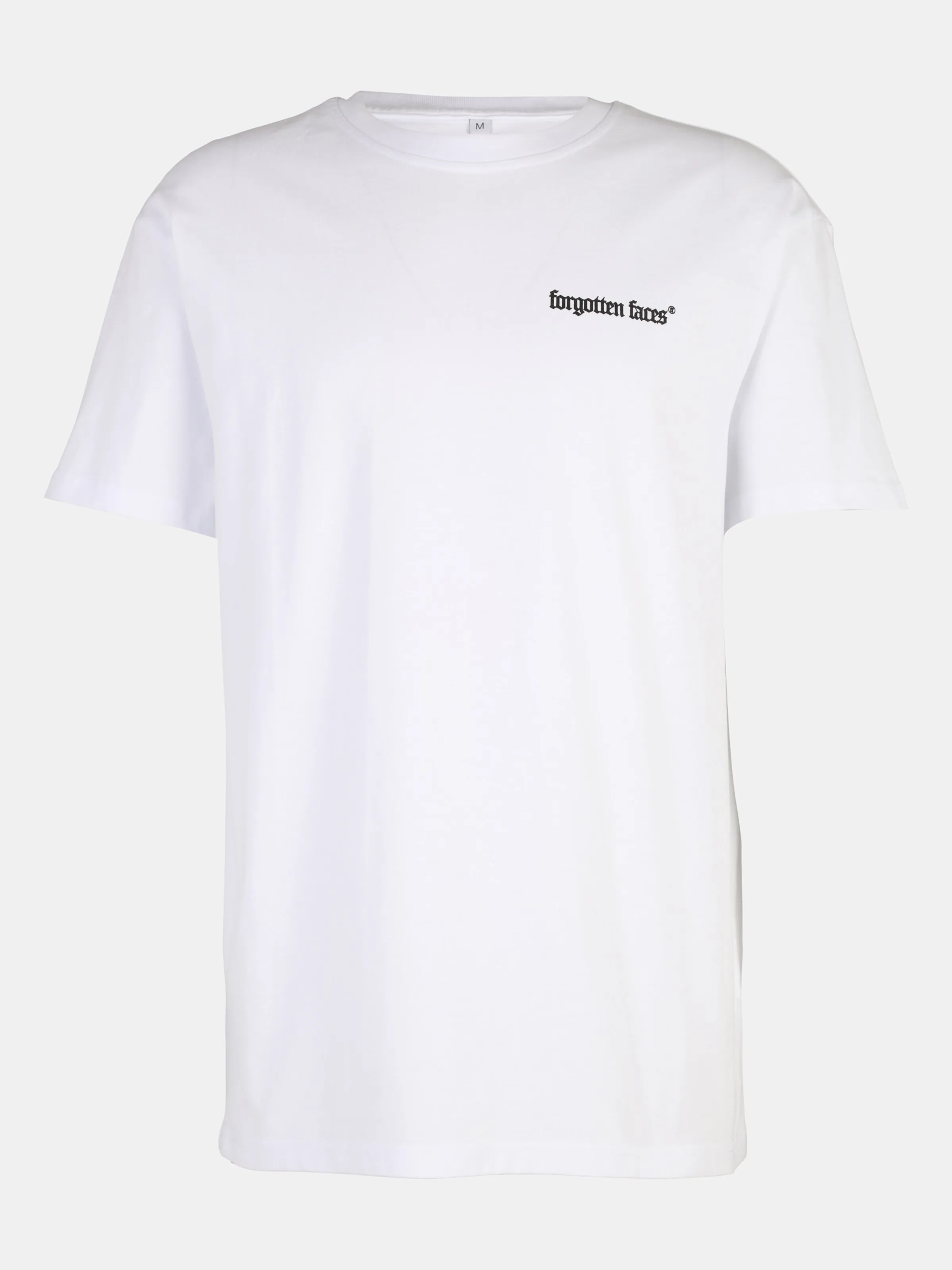 FORGOTTEN FACES FORGOTTEN FACES FLOWERED SKULL OVERSIZE TSHIRTS