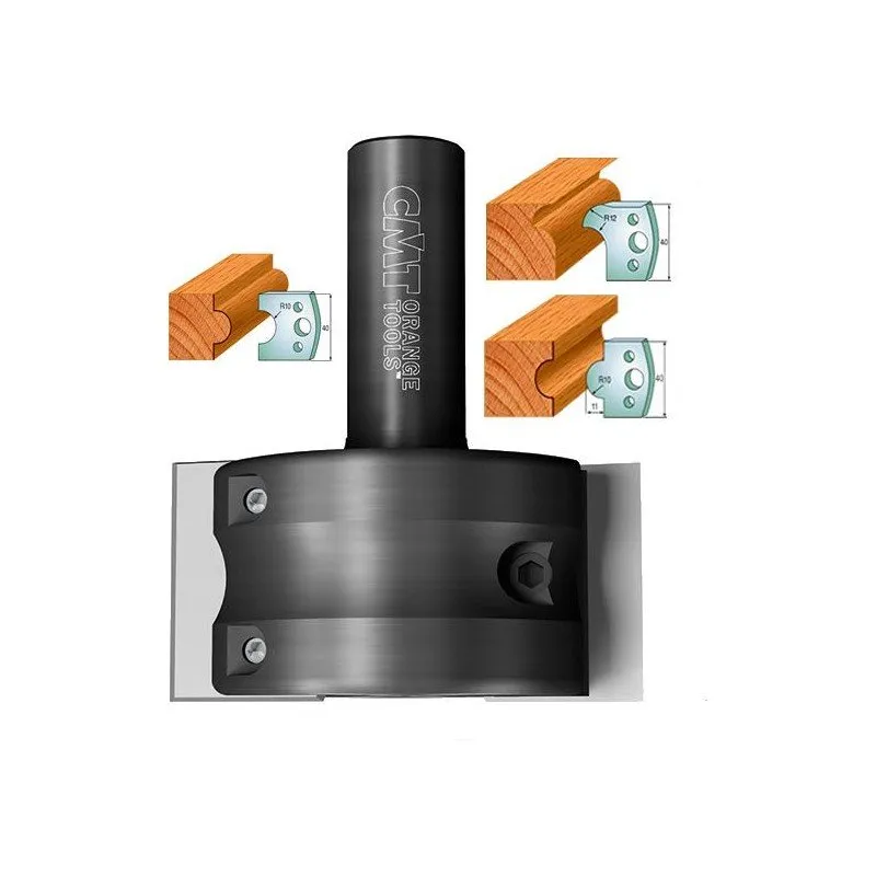 Fresa para madera CNC con cuchillas de acero SP