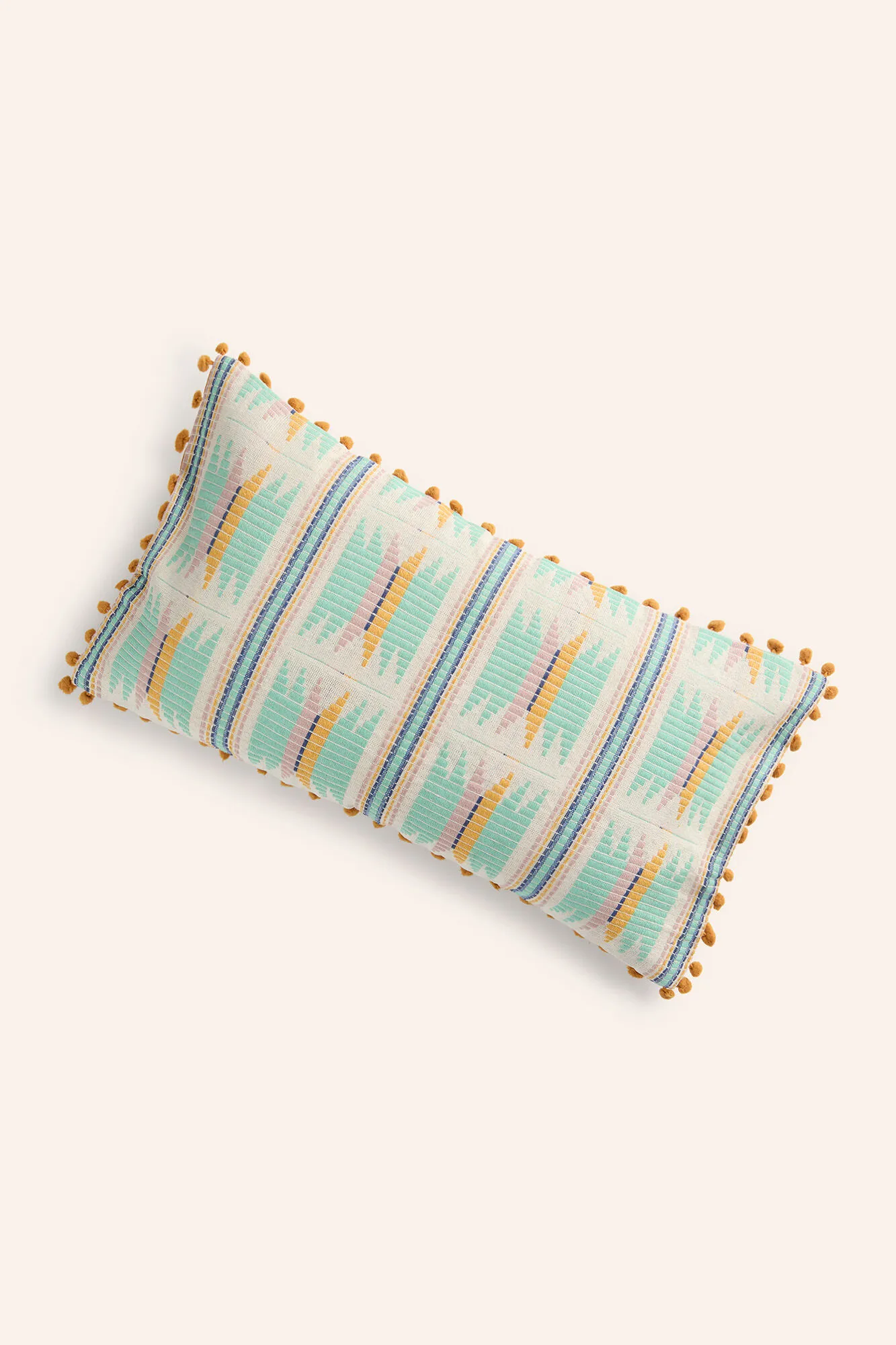 Funda de cojín de jacquard boho Mezzo