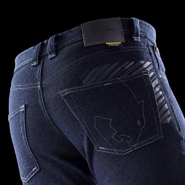 Furygan Tyron X Kevlar Slim Dark Blue 