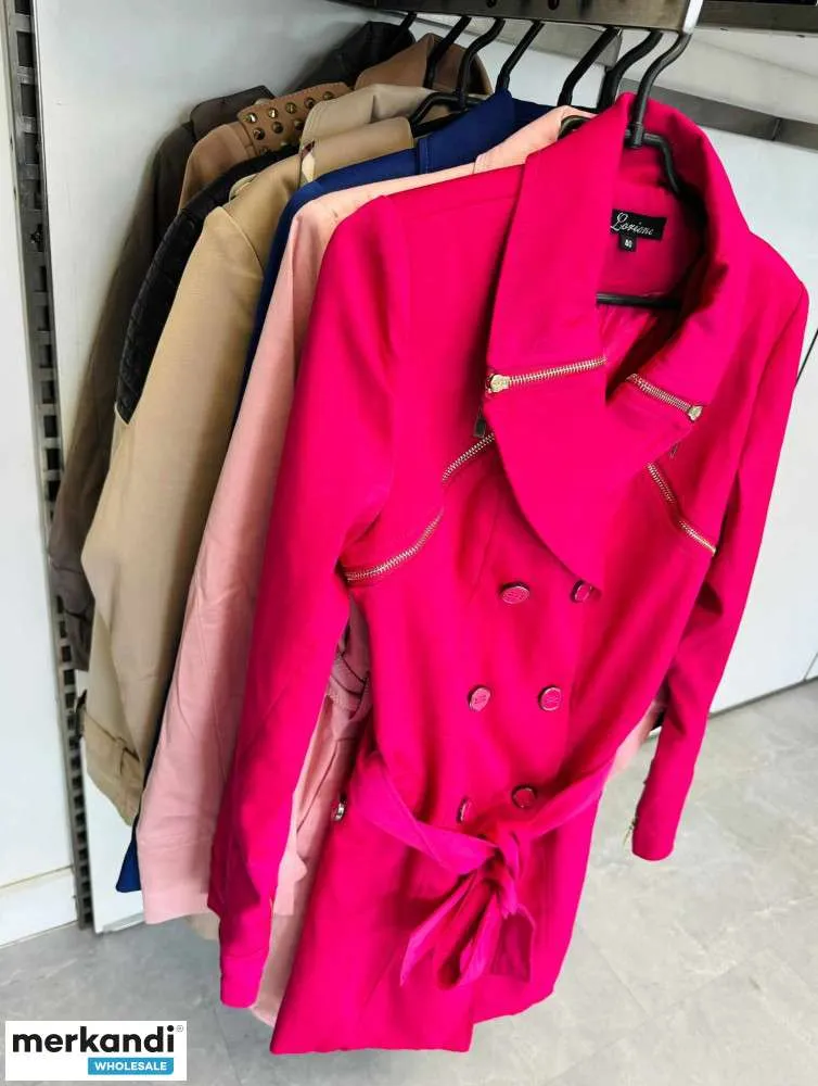 GABARDINA DE MUJER/ABRIGO PRIMAVERA MEZCLA DE MODELOS Y TALLAS TAMAñOS2XL