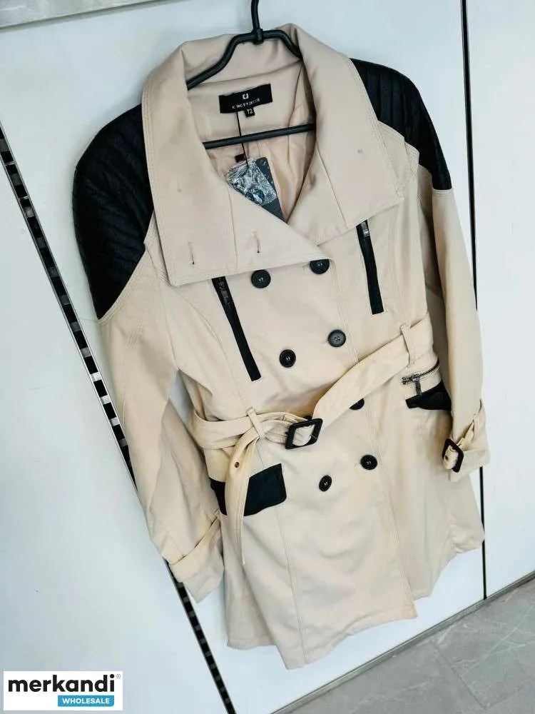 GABARDINA DE MUJER/ABRIGO PRIMAVERA MEZCLA DE MODELOS Y TALLAS TAMAñOS2XL