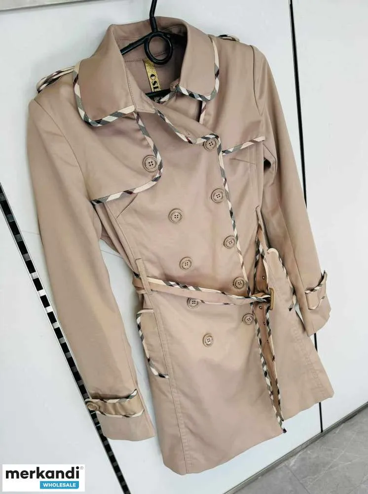 GABARDINA DE MUJER/ABRIGO PRIMAVERA MEZCLA DE MODELOS Y TALLAS TAMAñOS2XL
