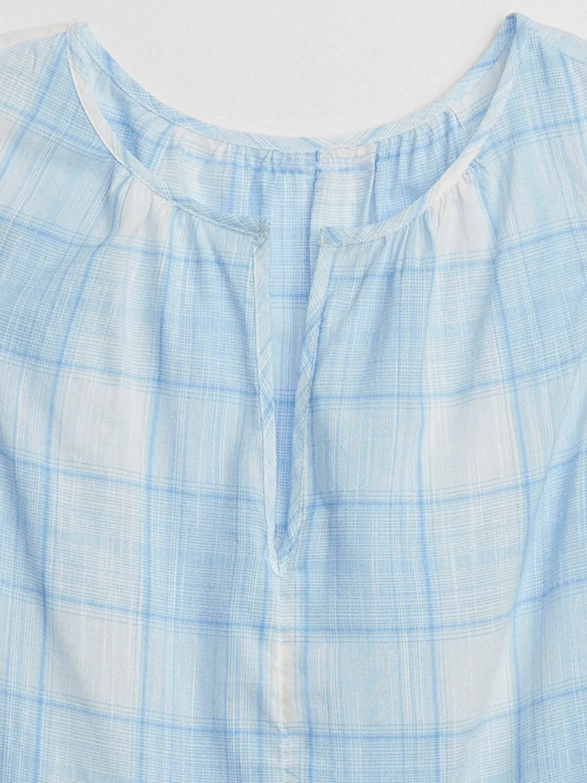 GAP Blusa Gap Sin Manga Mujer Azul