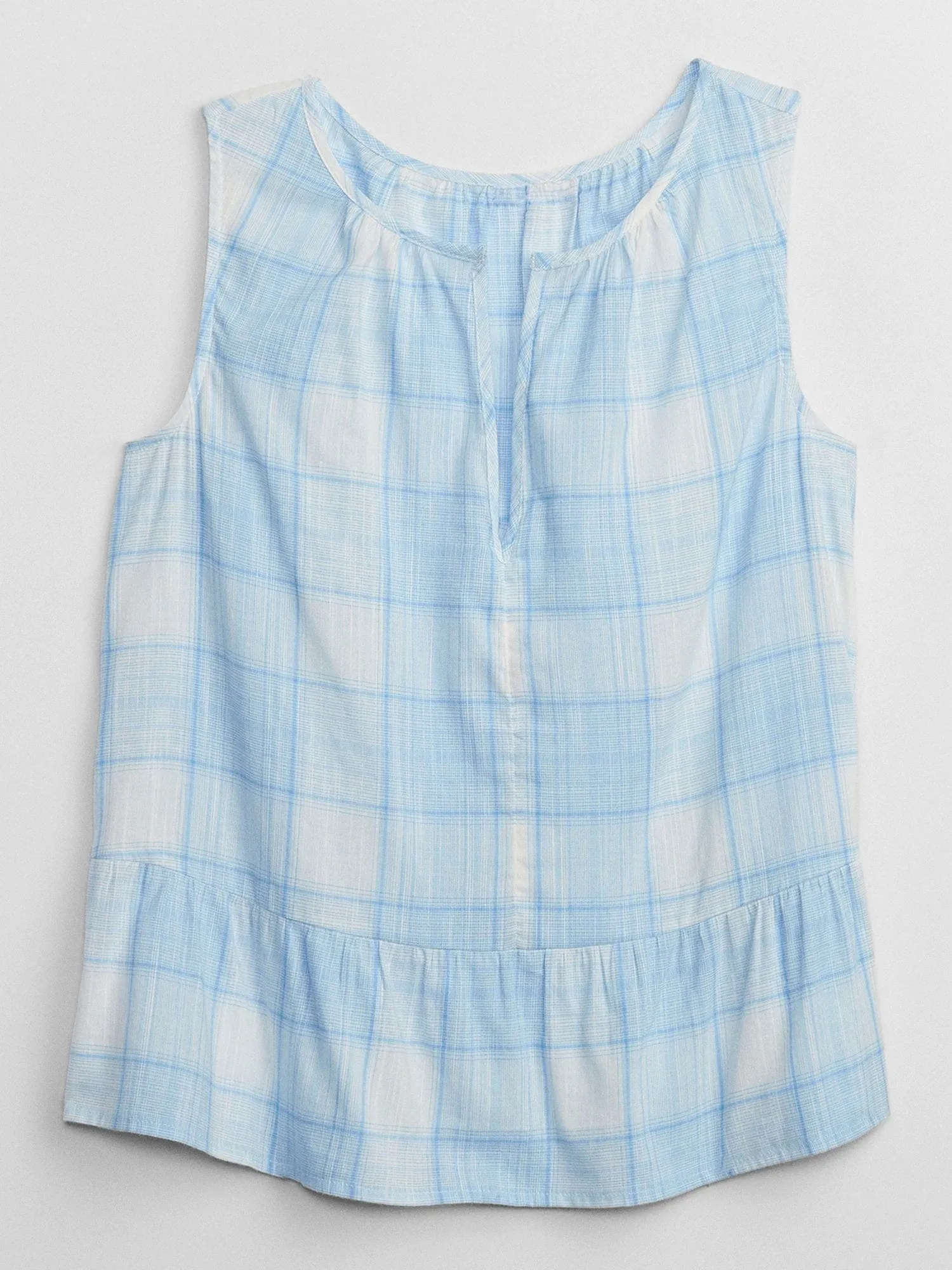 GAP Blusa Gap Sin Manga Mujer Azul