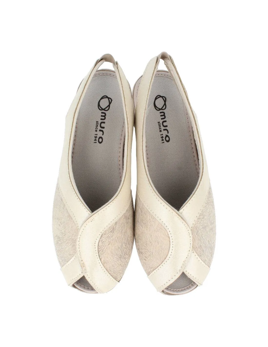 GARRIDO MURO  ZAPATILLA CASA CRUZADO BEIGE