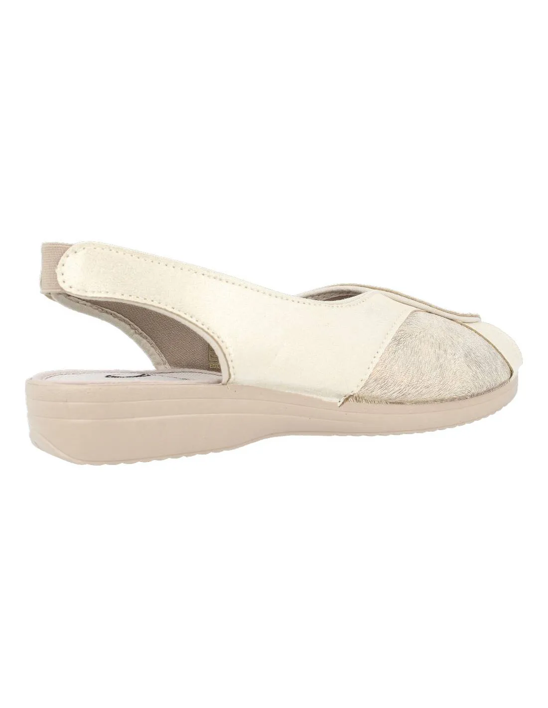 GARRIDO MURO  ZAPATILLA CASA CRUZADO BEIGE