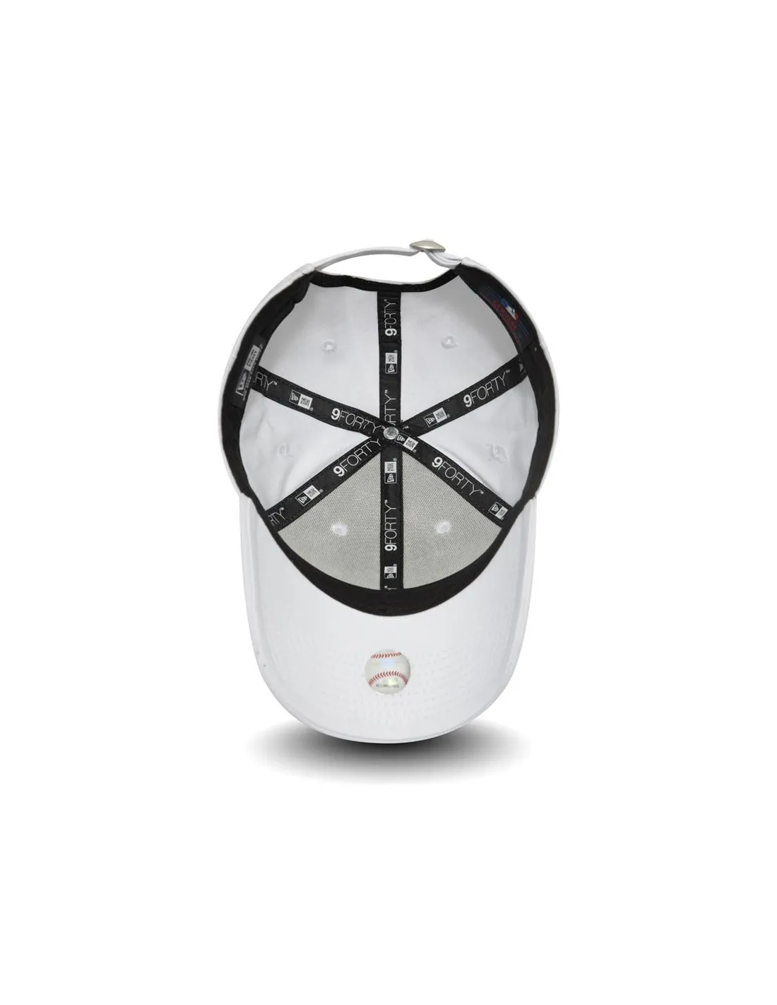 Gorra Béisbol New Era Essential 9Forty NNY Blanco