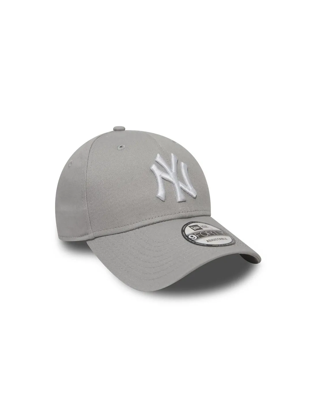 Gorra Béisbol New Era Essential 9Forty NNY Gris claro