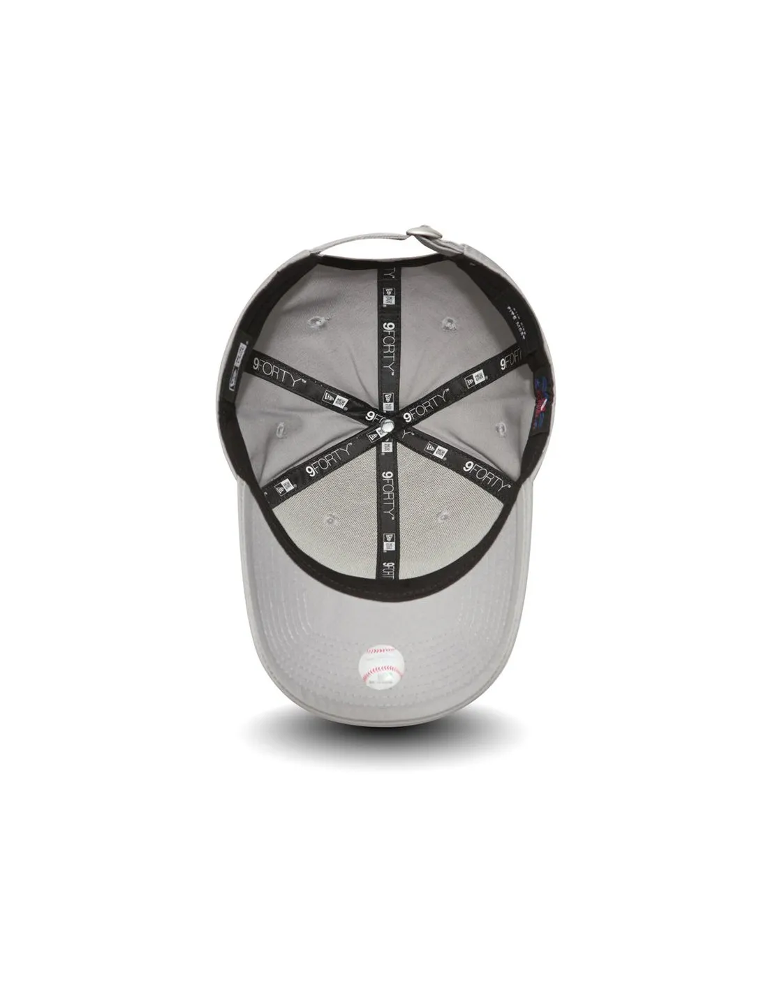Gorra Béisbol New Era Essential 9Forty NNY Gris claro