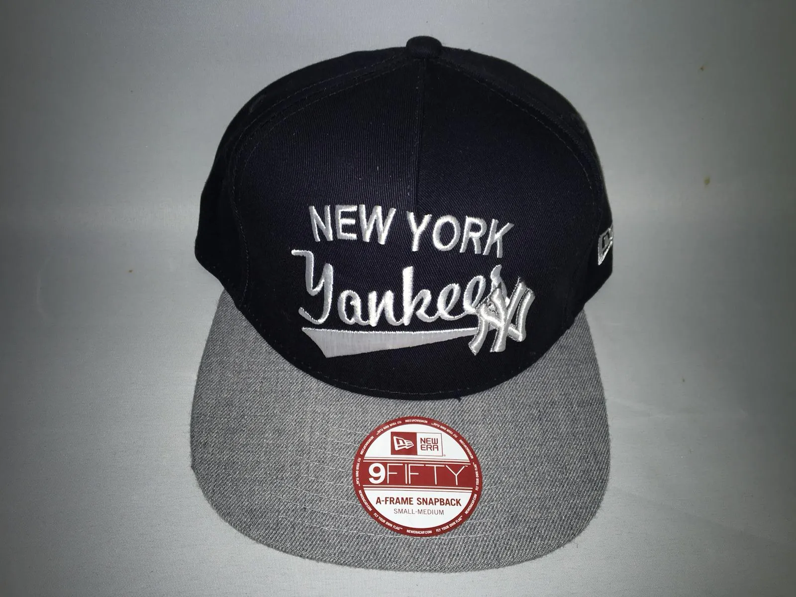 Gorra New Era Cap 9FIFTY SNAPBACK YANKEES NEYYAN TEAM NY azul marino/gris