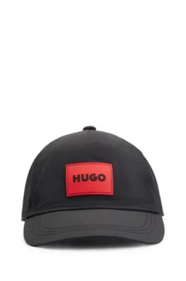 Gorra para niños con cinco paneles y etiqueta de logo