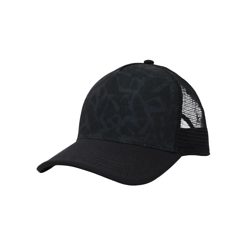 Gorra Prana Lower Pines Trucker (Negro Crackle)